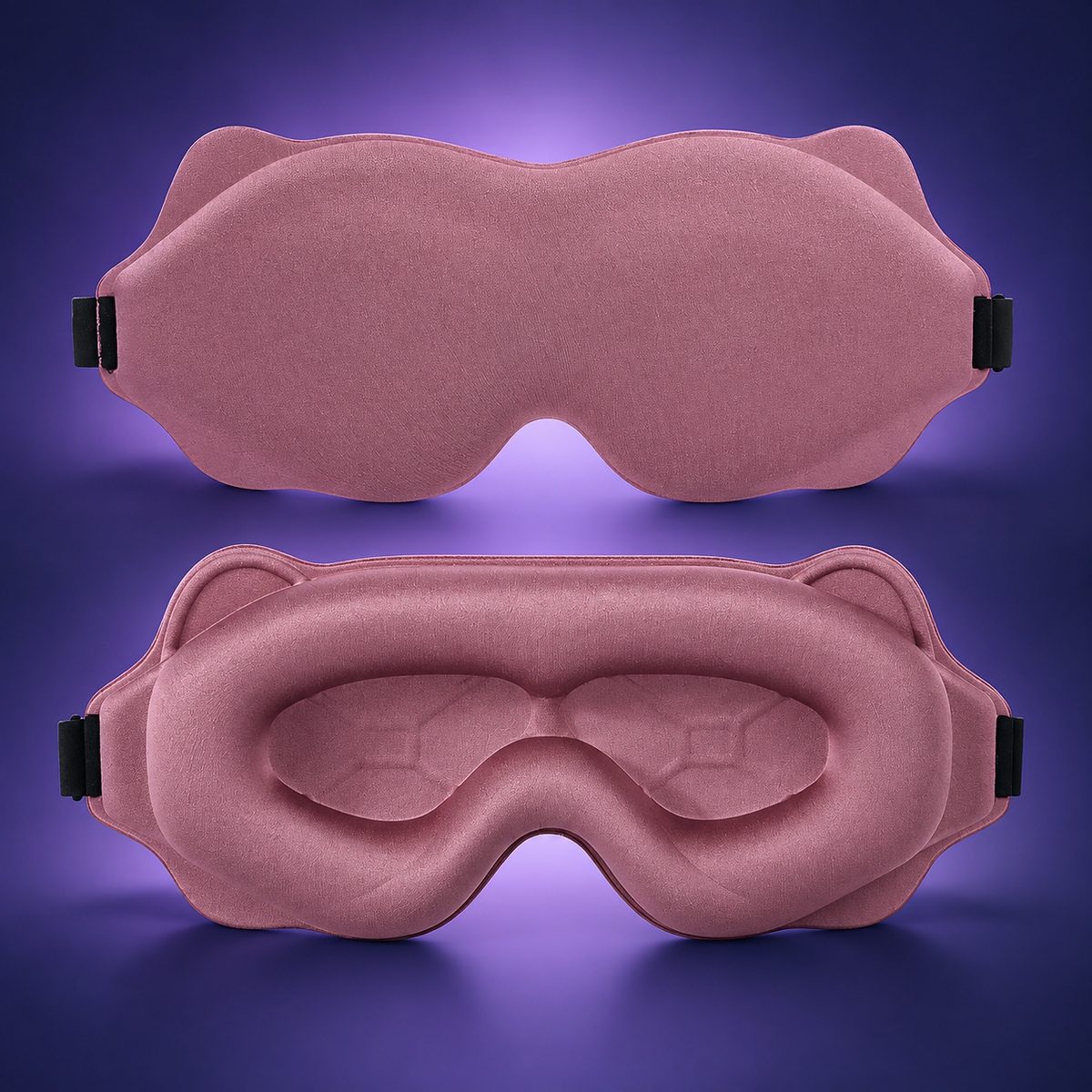 DREAMORA™ — Máscara de Dormir 3D, Bloqueo de Luz 360°