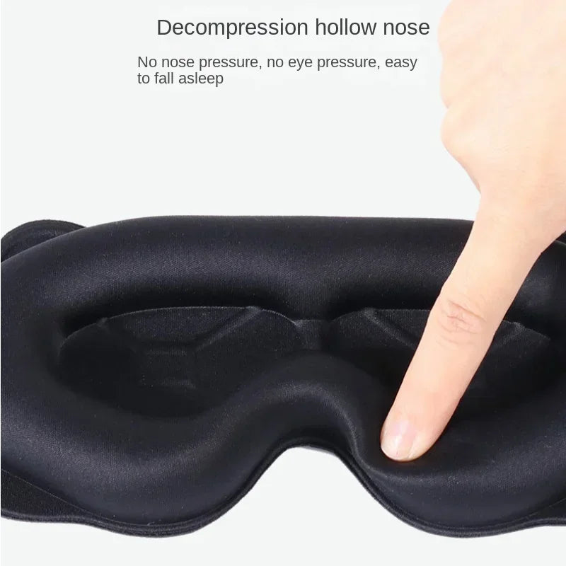 DREAMORA™ — Máscara de Dormir 3D, Bloqueo de Luz 360°