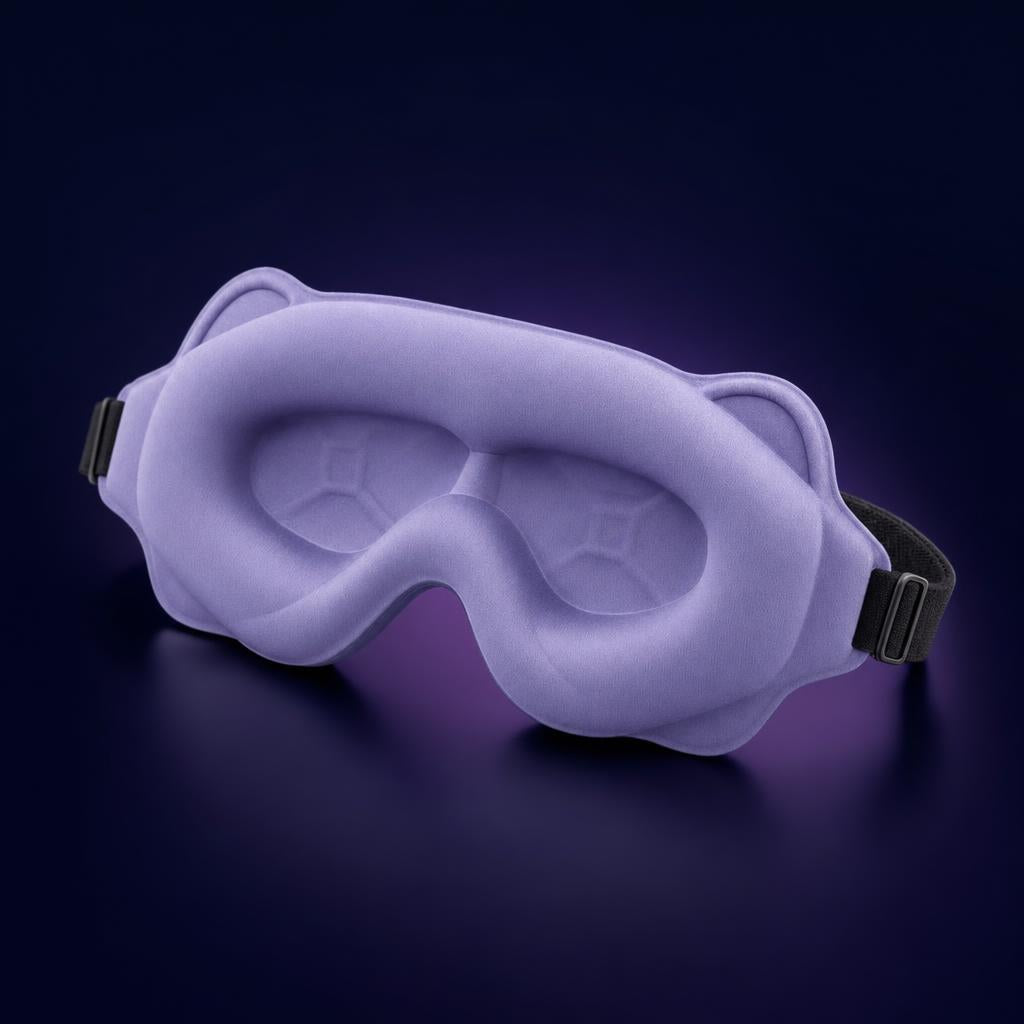 DREAMORA mascara de dormir 3D color lila